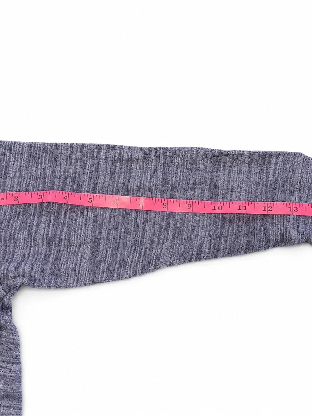 Old Navy Kids L 10–12 Heathered Gray Lavender Pullover Hoodie